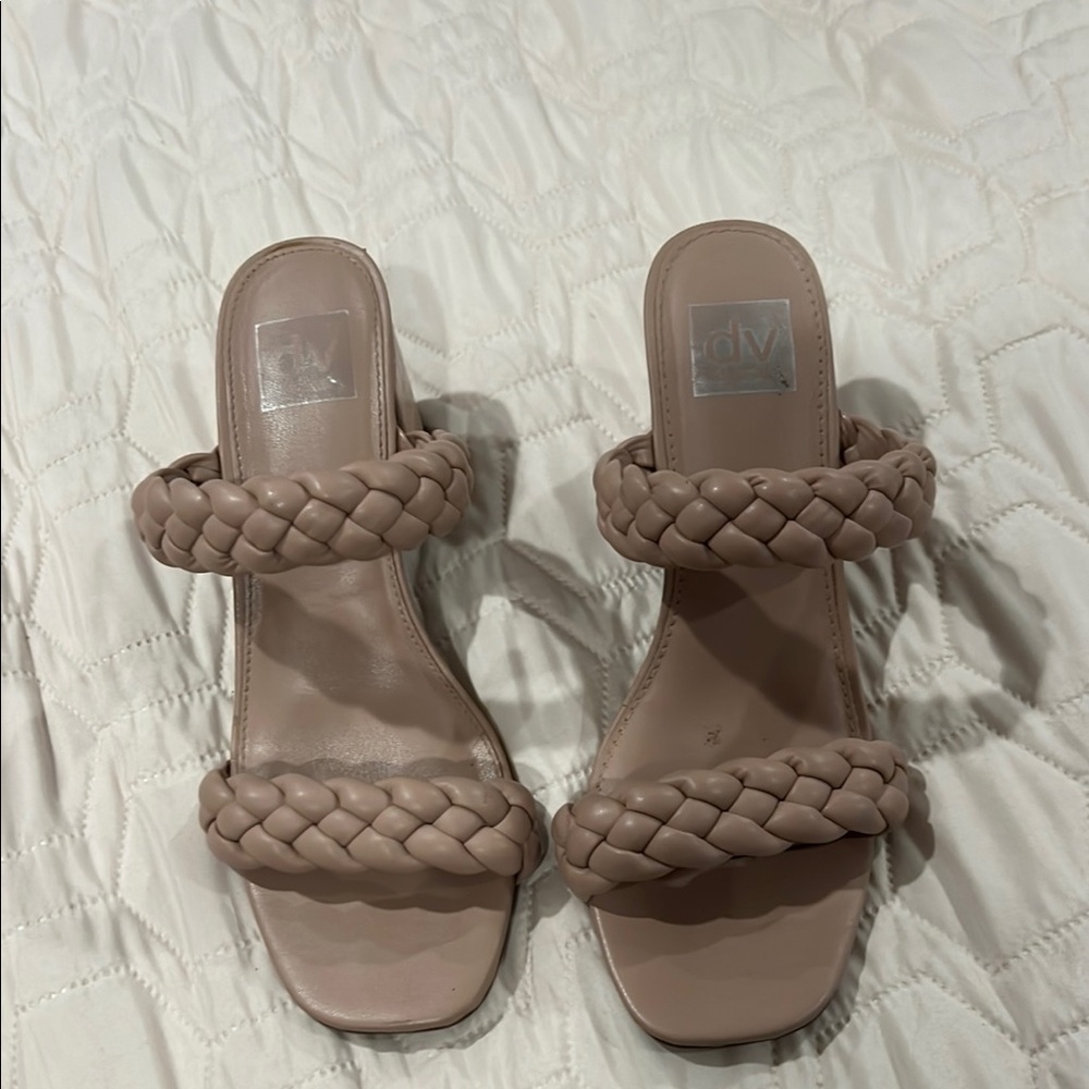 DV by Dolce Vita Tan Braided Sandals